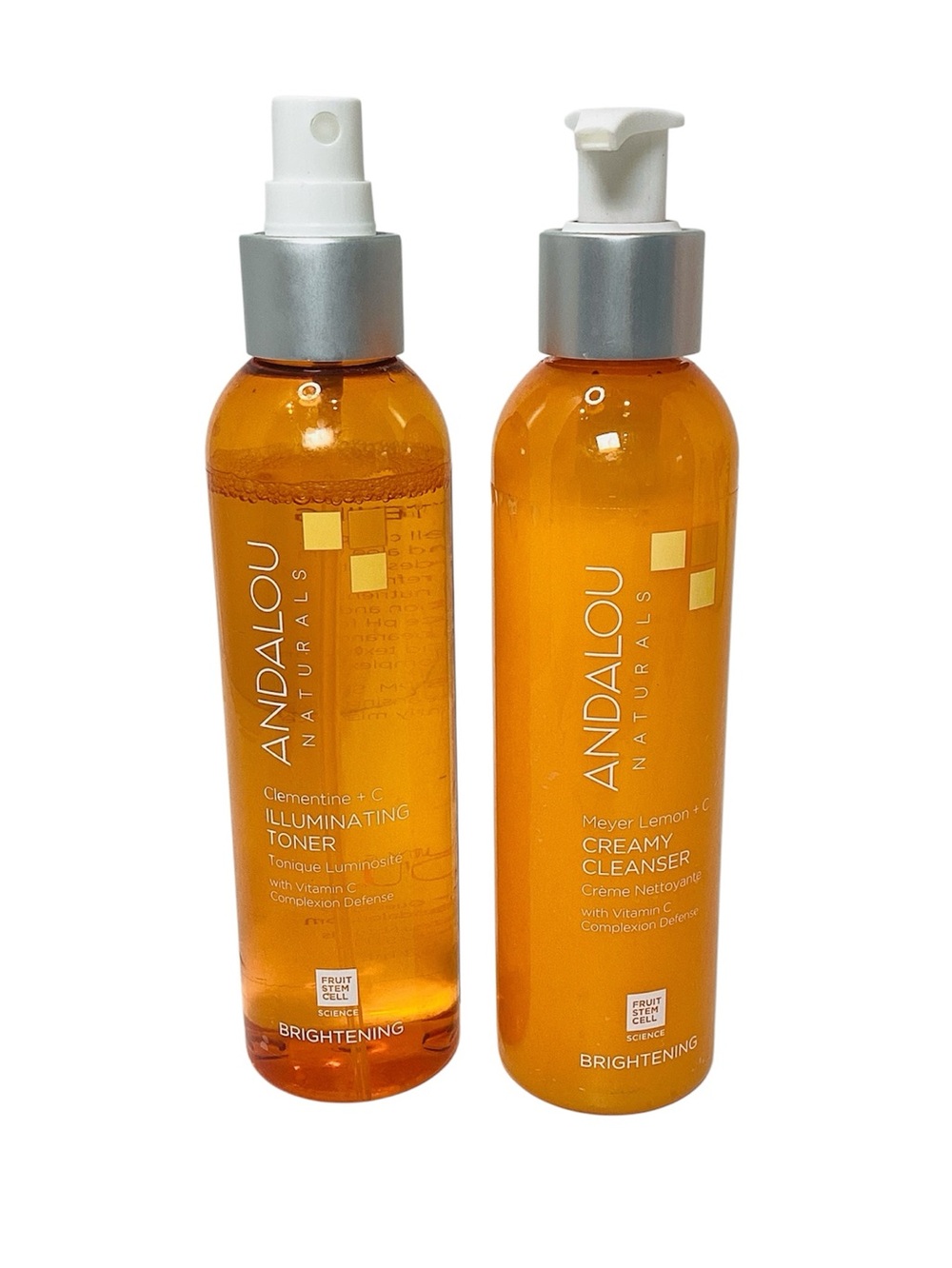 💚 Andalou Naturals Cleanser And Toner Set